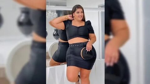 🛑 SAÍA PRADA COM CINTO PLUS SIZE