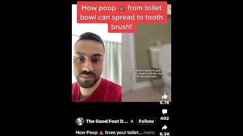 Must know! poop to toothbrush must know