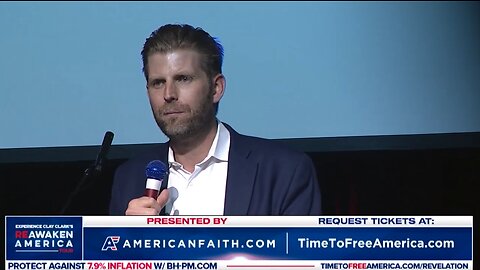 Eric Trump | "Guys, This Is The System That We Live In"