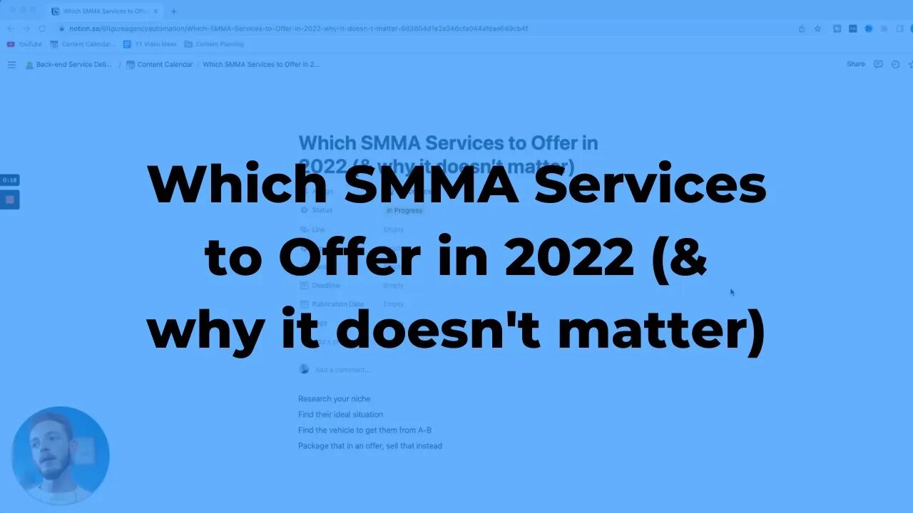 Which SMMA Services to Offer in 2022 (& why it doesn’t matter)