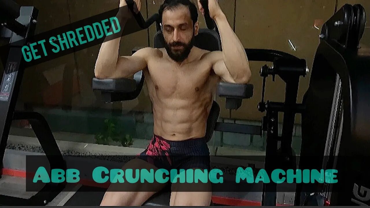 Abs Crunching Machine & Hanging Knee Raises