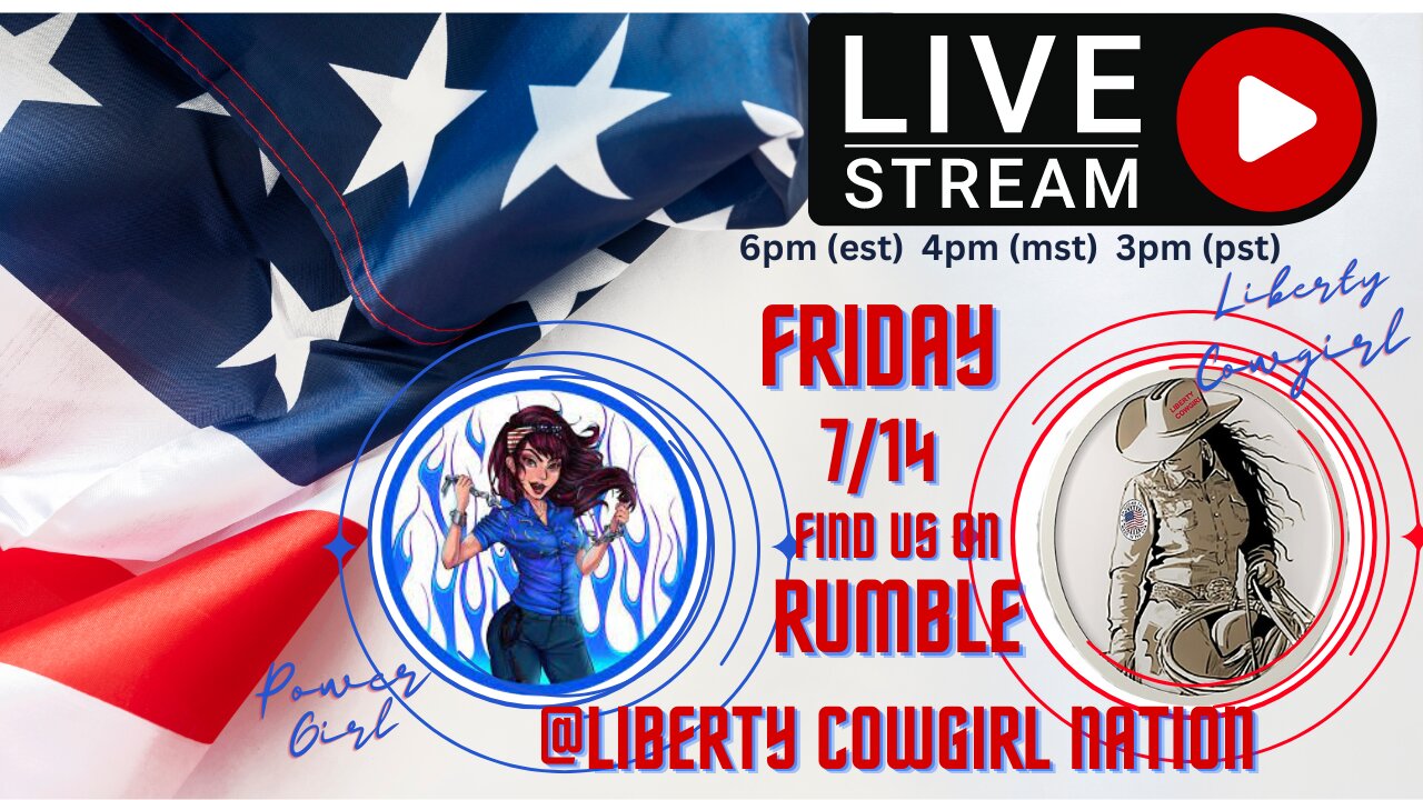 LIBERTY LOUNGE - "OPEN-SOURCE INFORMATION UPDATE" with Hosts Liberty Cowgirl and Power Girl