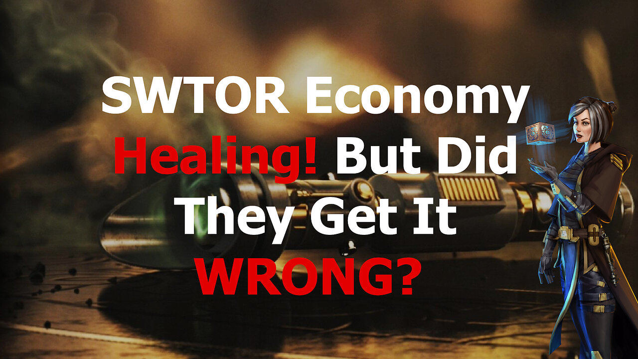 SWTOR News | The In Game Economy is FINALLY Healing! Will it Be Enough?!?!?