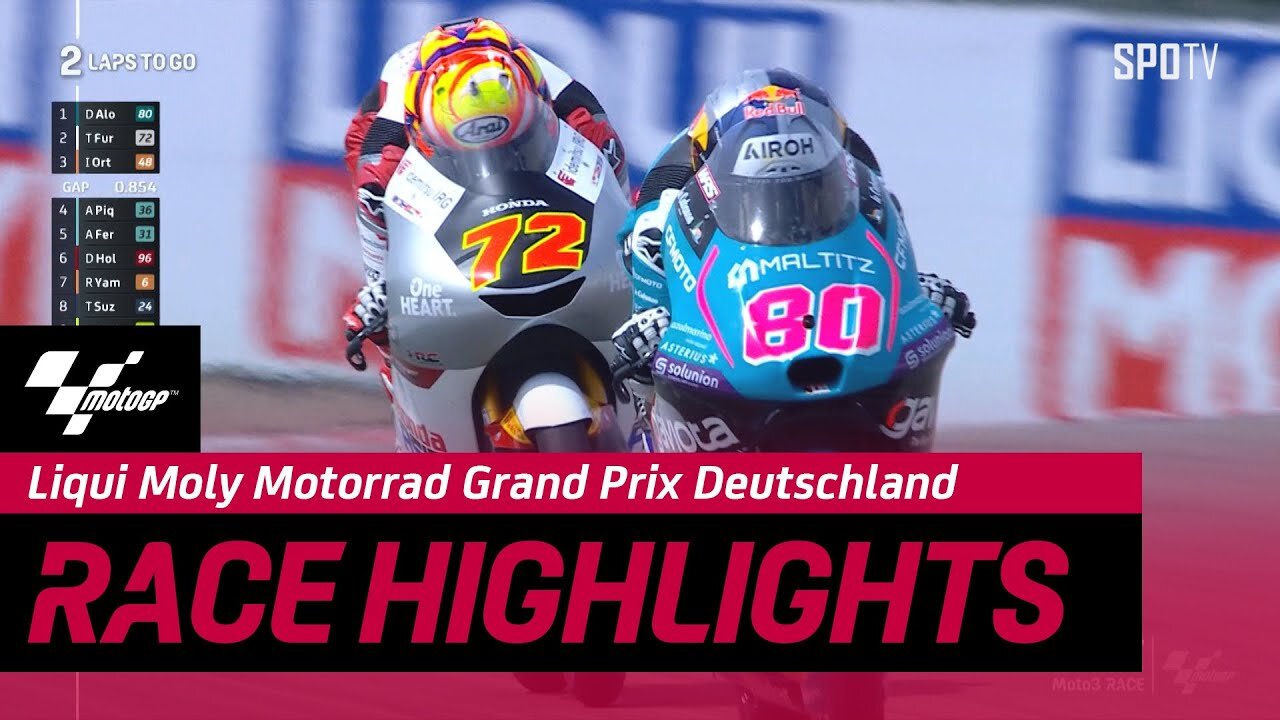 [MotoGP™] German GP - Moto3 Race Highlight 2024