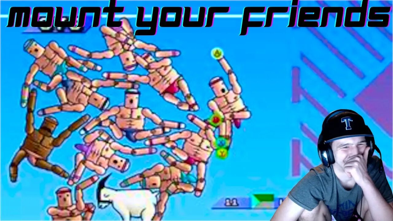 Mount Your Friends | Funny Gameplay With Andino Bambino