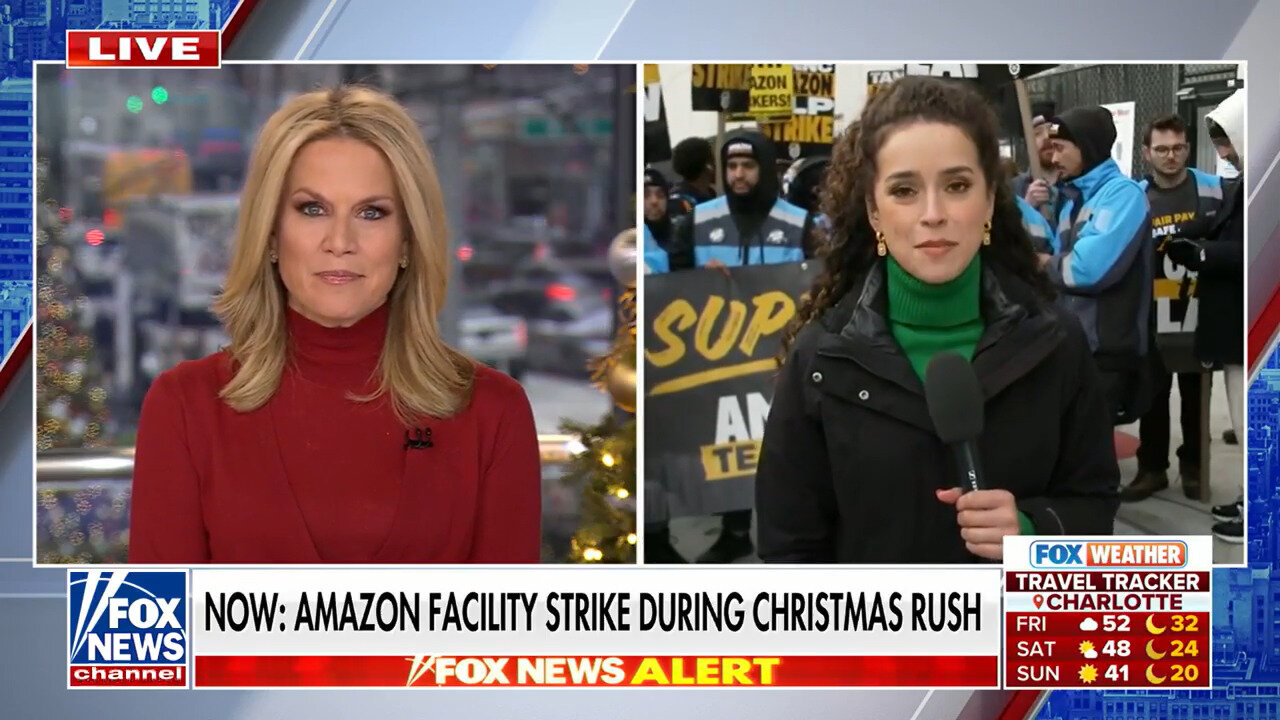 Amazon Facility Strike Threatens To Disrupt Holiday Shopping Season