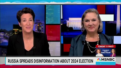 Top Cable News Lesbian, (((War Pig))) Pull Russiagate Card in Bid to Salvage Election