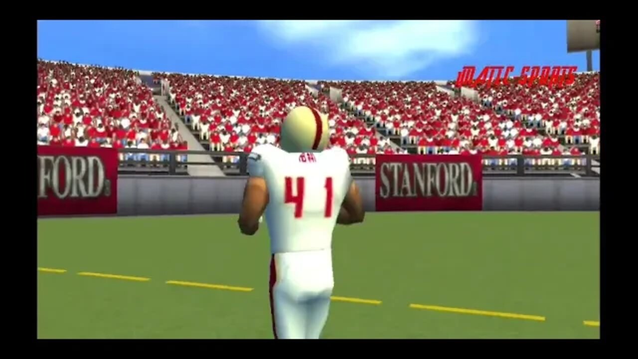 NCAA Football 10 Boston College Eagle's Dynasty Year 2 (Boston Vs Stanford) Week 1 😳💯