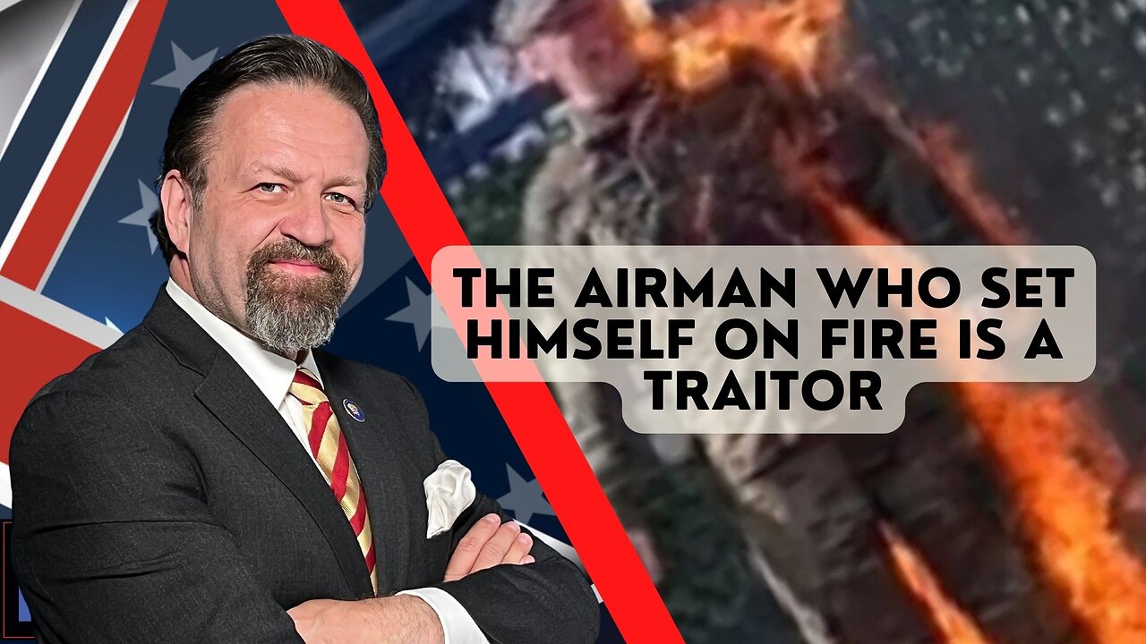 The Airman who set himself on fire is a traitor. Kurt Schlichter with Dr. Gorka on AMERICA First