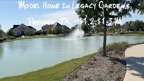 Risland Homes, Model Home in Legacy Garden's, Prosper, TX