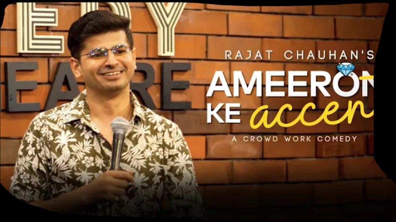 Ameeron ka Accent | Crowdwork | Stand up comedy by Rajat Chauhan