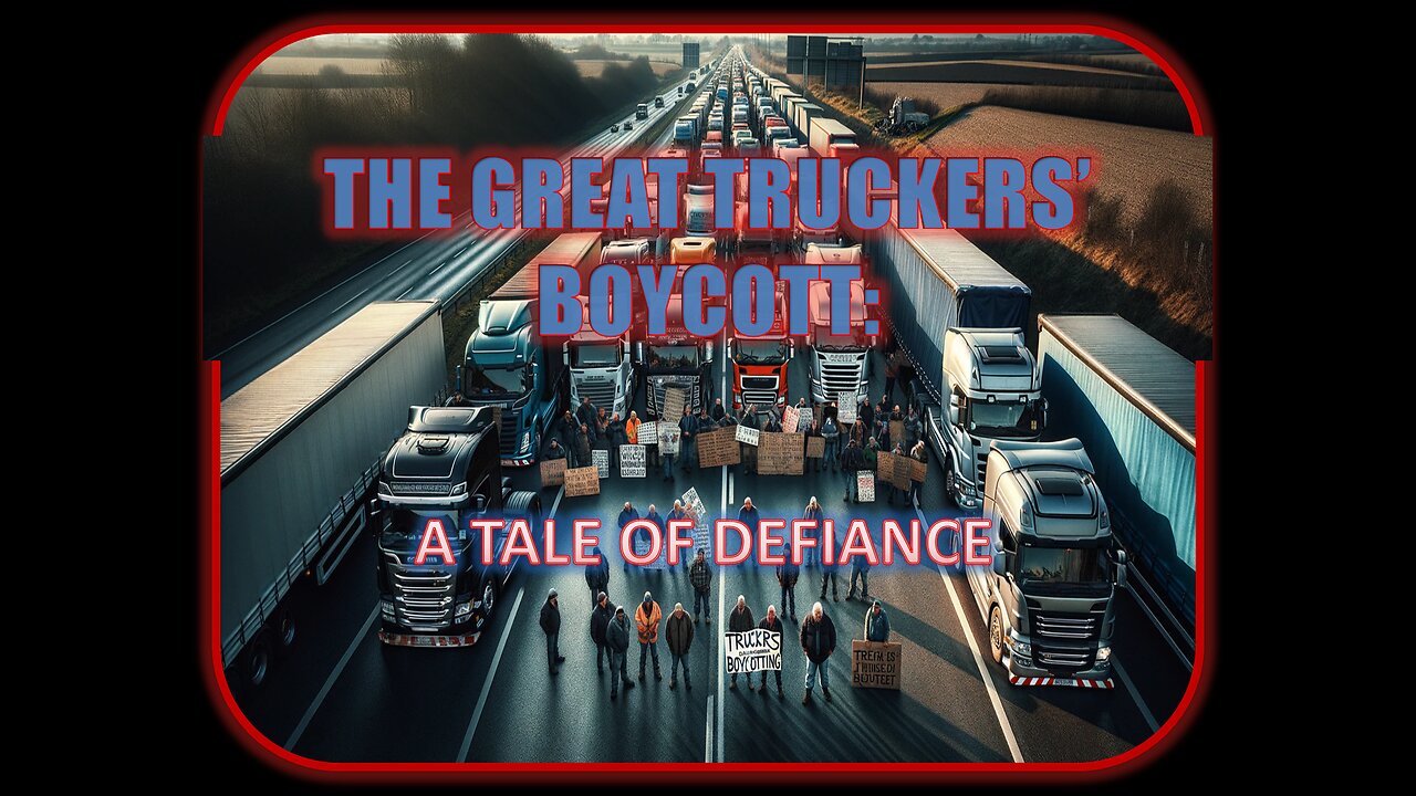 The Great Truckers' Boycott: A Tale of Defiance