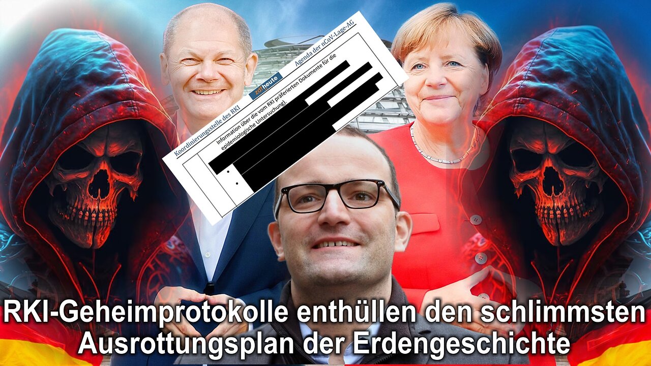 Die erkämpften RKI-Geheimprotokolle enthüllen den schlimmsten Ausrottungsplan der Erdengeschichte