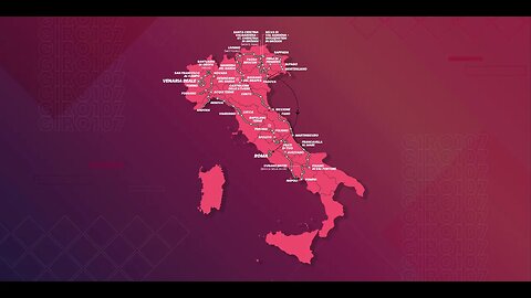 Percurso do Giro d'Italia 2024 apresentado ... muitas muitas montanhas como esperado !