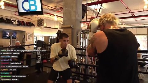 SNEAKO SPARS JAKE PAUL! 💥🥊