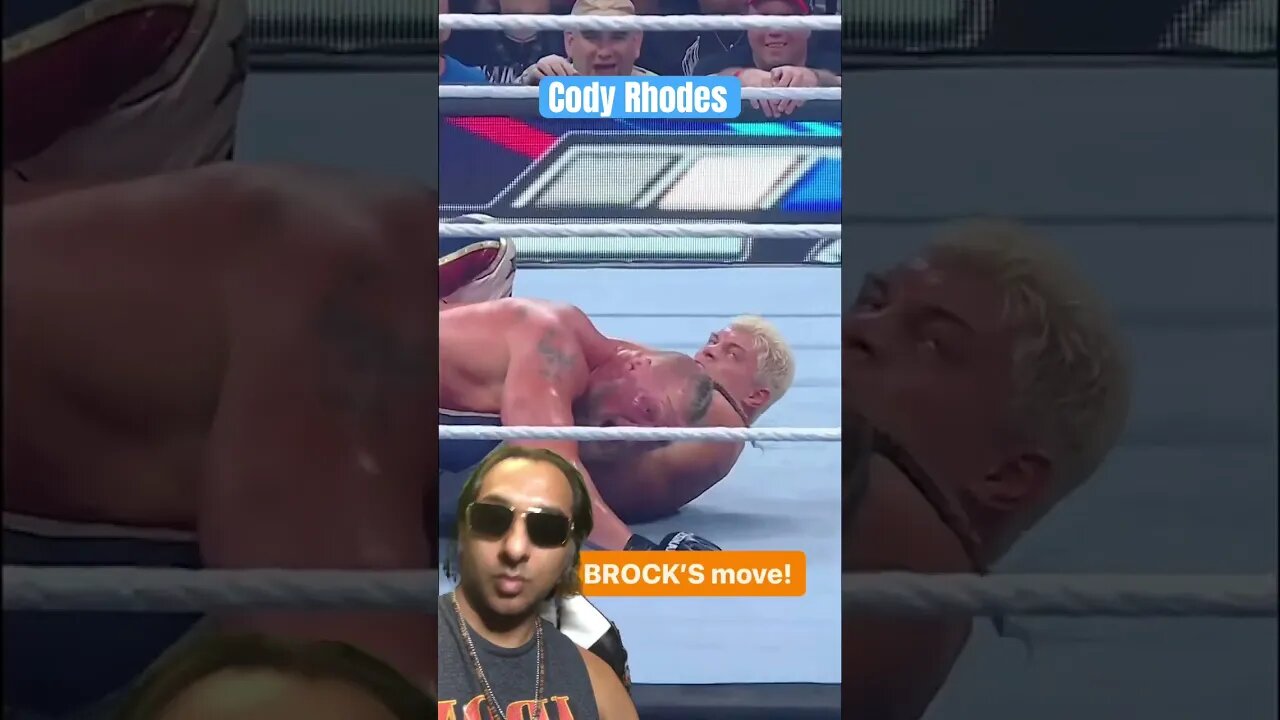 Cody Rhodes Kimura Lock Brock Lesnar 😤 WWE Summerslam