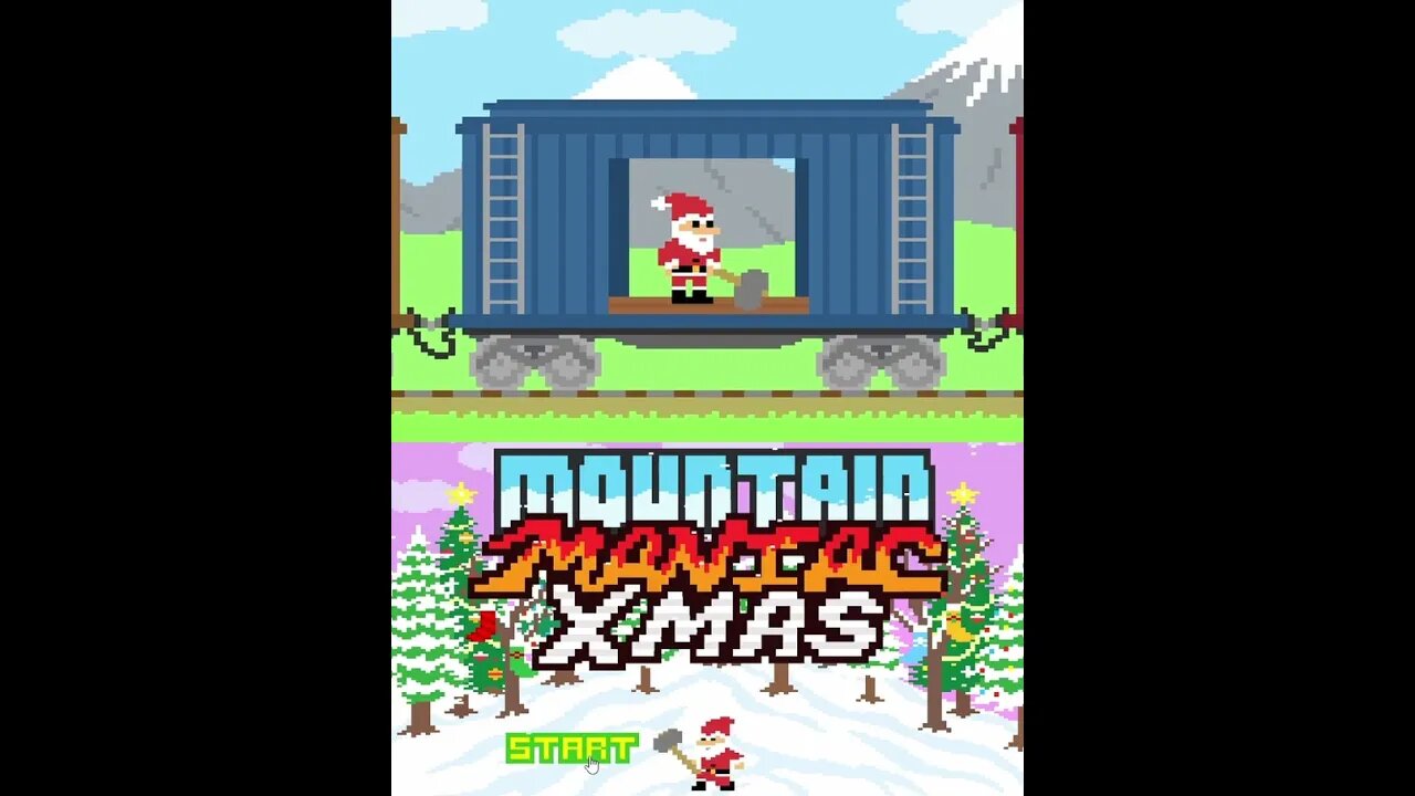 Mountain Maniac Xmas by Adult Swim #shorts #christmasgames #adultswim #christmas #gaming