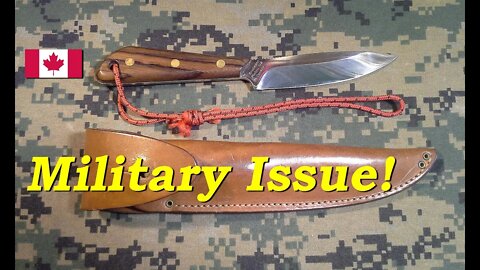 Canadian Military Issue Knife, Grohmann/Russell, Boat/Belt Knife