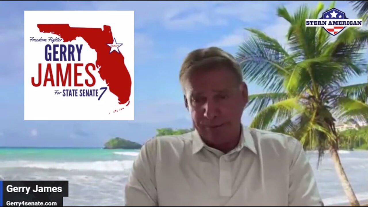 The Stern American Show - Steve Stern with Gerry James, Candidate for State Senate District 7 in Florida