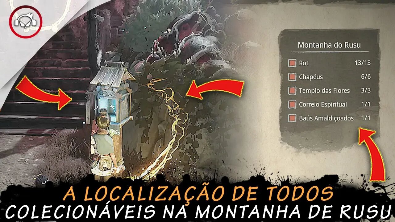 Kena Bridge Of Spirits, A localização de todos colecionáveis na Montanha de Rusu | super dica PT-BR