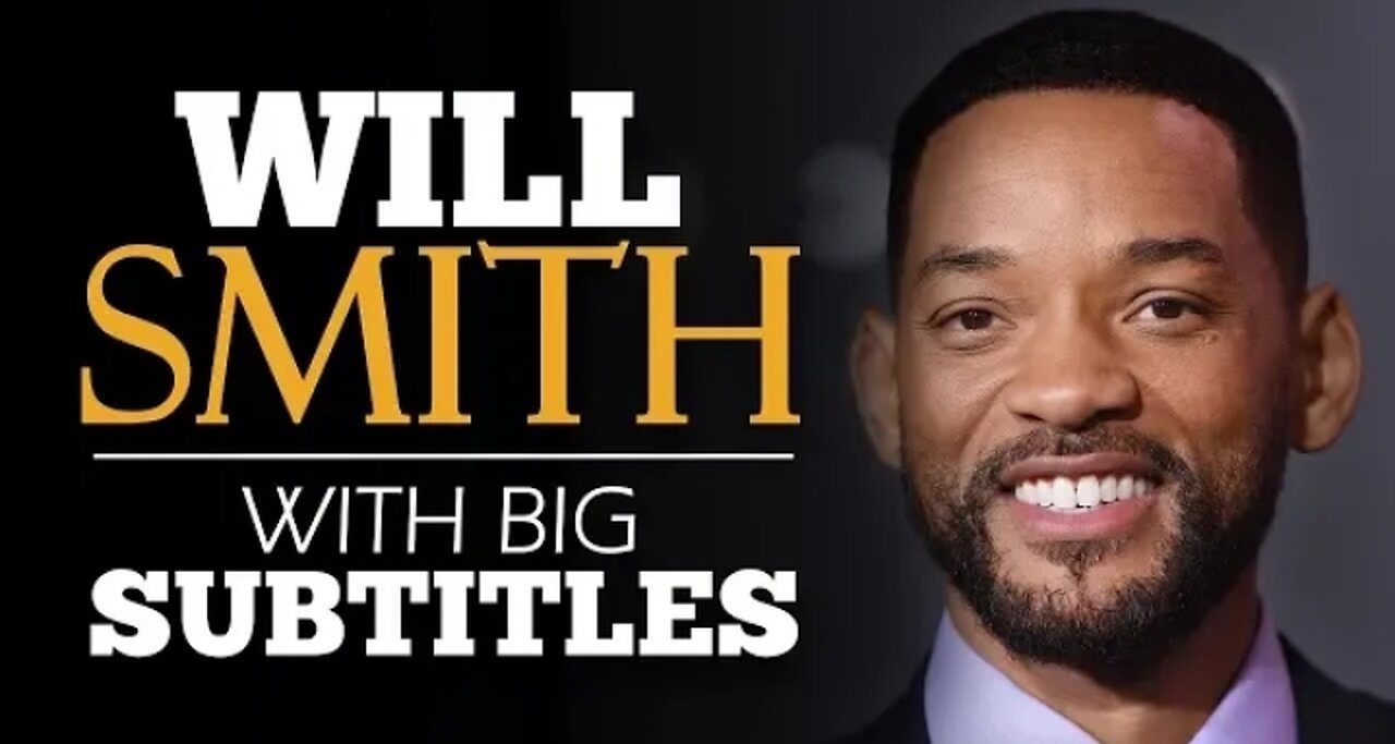 ENGLISH SPEECH I WILL SMITH: How to Face Fear (English Subtitles)