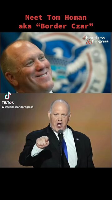 Meet Tom Homan aka “Border Czar”