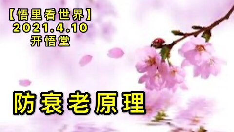 KWT1484防衰老原理20210410-4【悟里看世界】