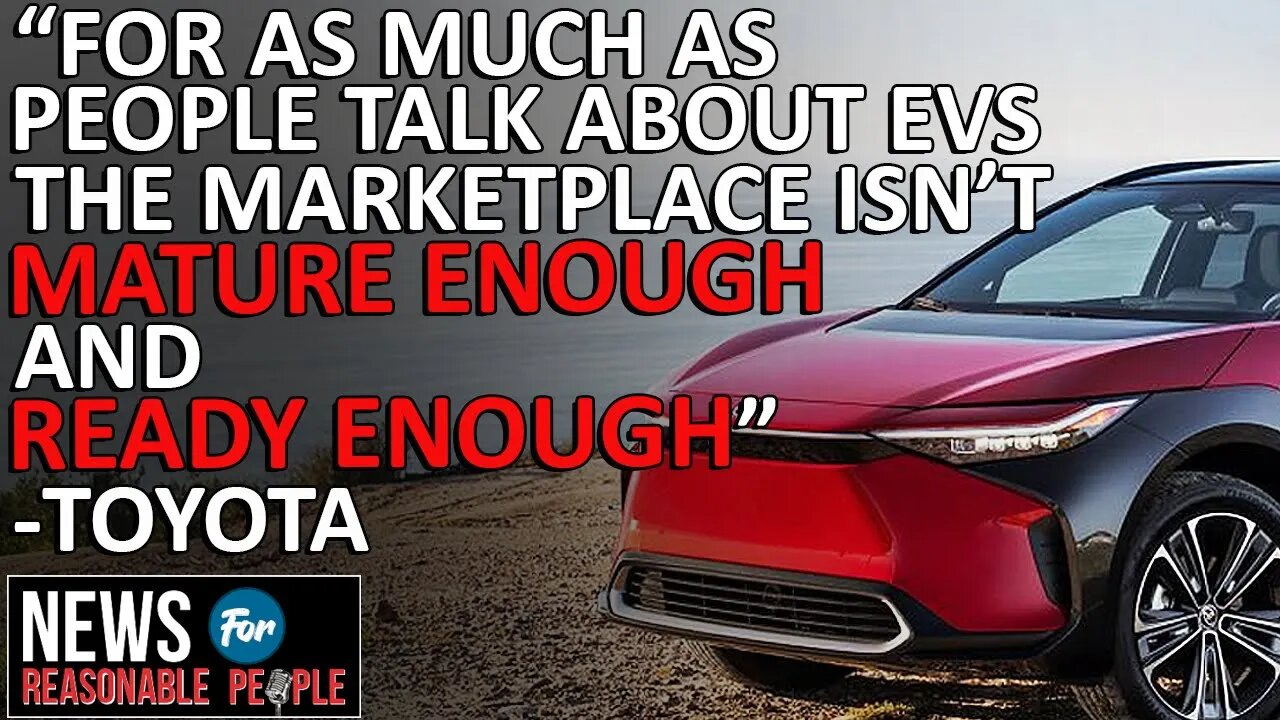 Why Toyota Isn't Buying Into "Exclusively" Electric Vehicles Fad