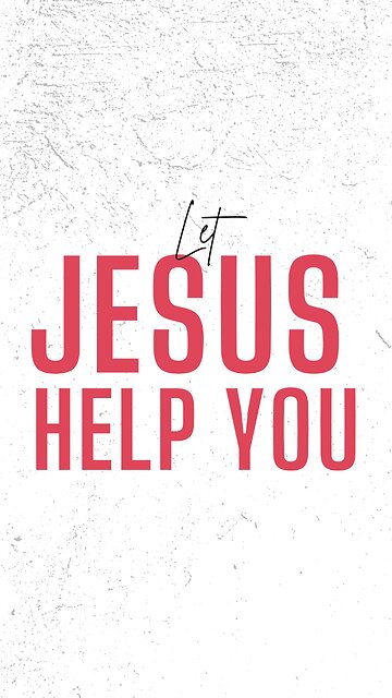Is your life out of balance? Jesus can help!