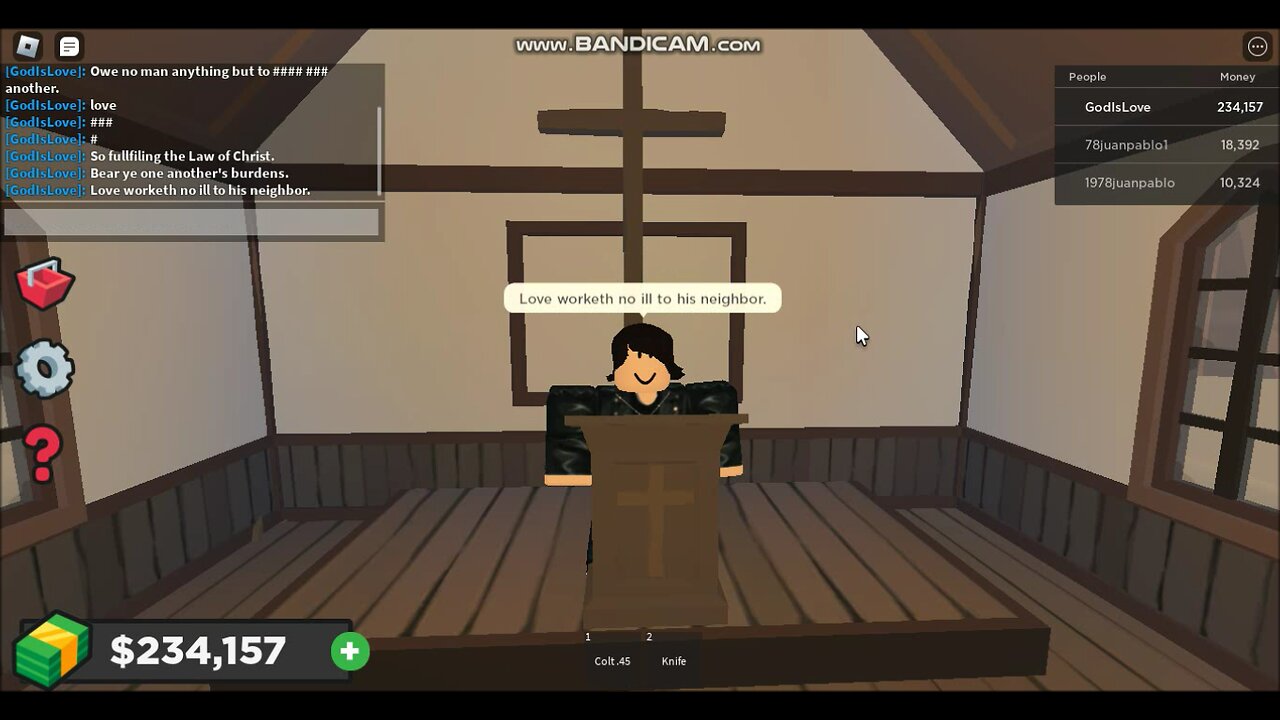 Wild West Tycoon | God Is Love Frontier Church: Love Thy Neighbor As Thy Self - Roblox (2006)