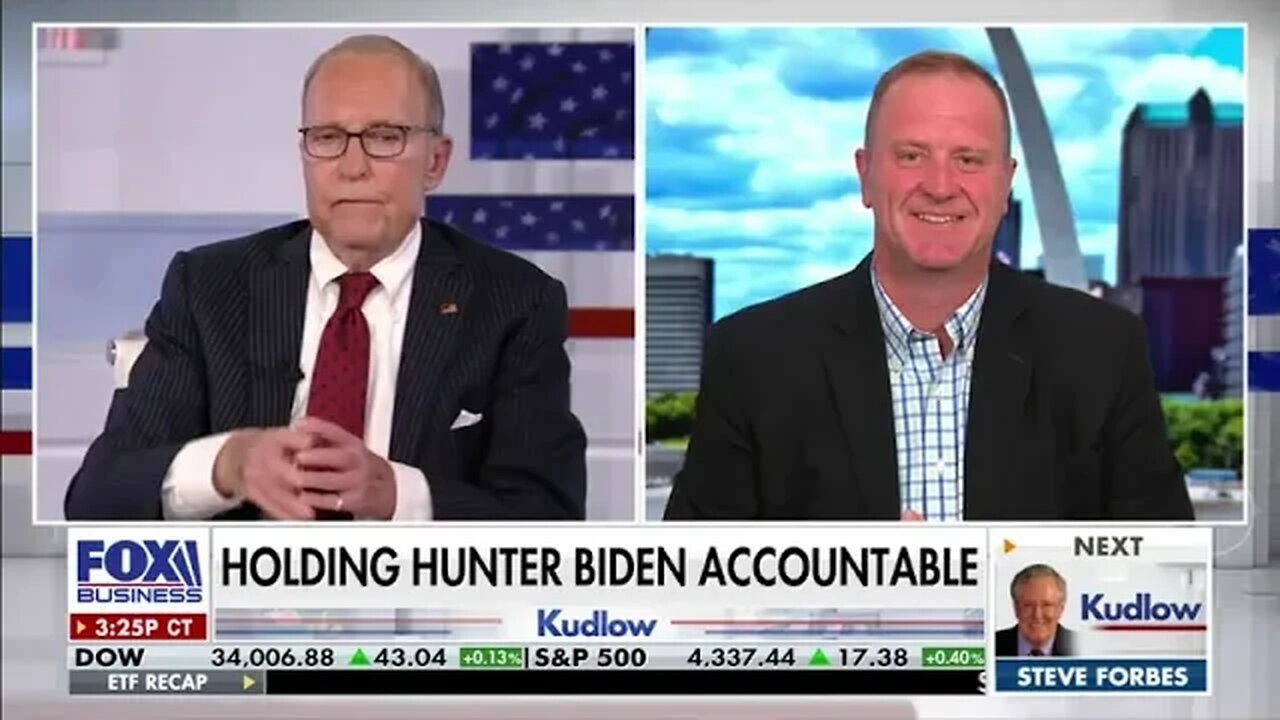 Senator Schmitt joins @FoxBusiness: Border Crisis, Hunter Biden, & Gov. Shutdown