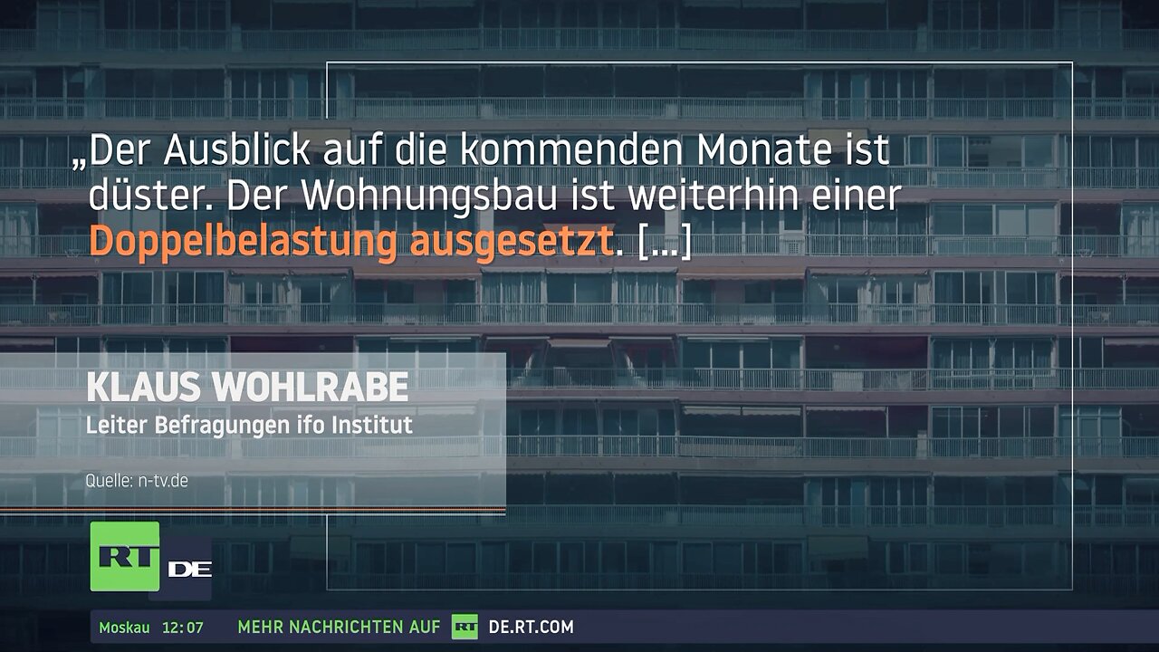 ifo Institut: Geschäftsklima im Wohnungsbau ist "düster"