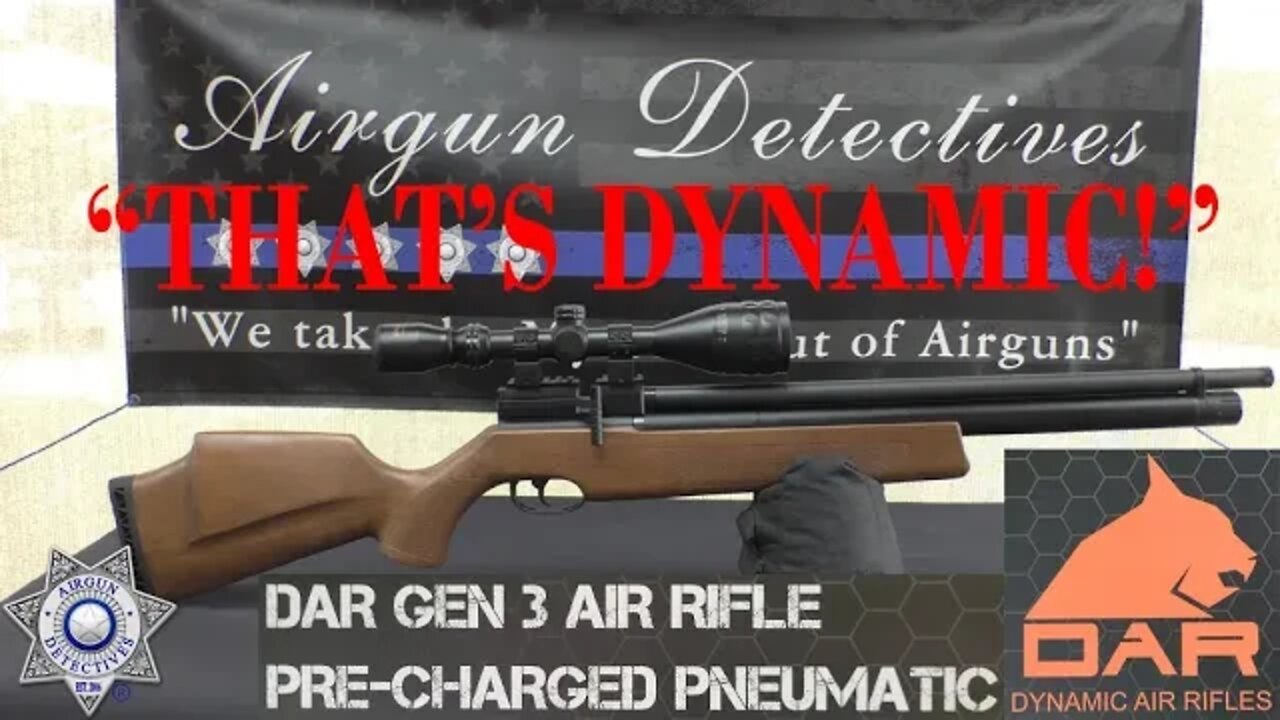 "New" (DYNAMIC AIR RIFLE) DAR GEN 3 PCP "Full Review" by Airgun Detectives