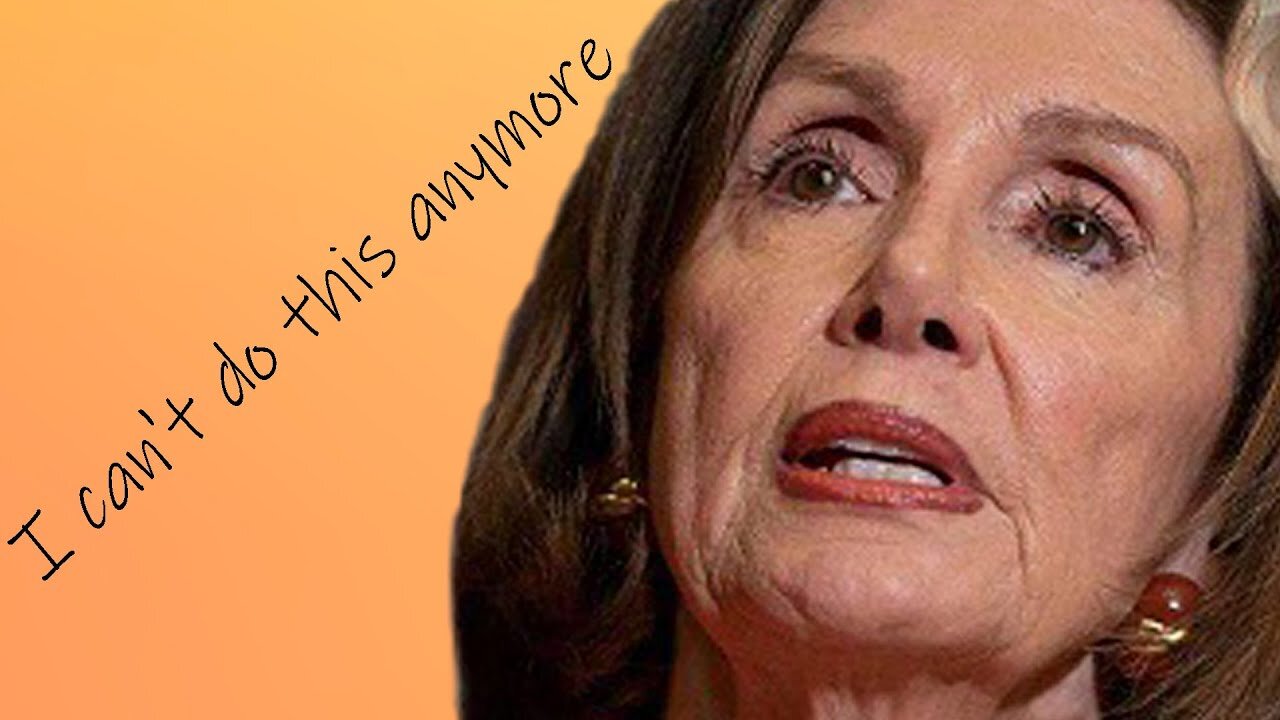 DRUNK PELOSI NEVER THOUGHT IT WOULD GET THIS BAD... - TRUMP NEWS