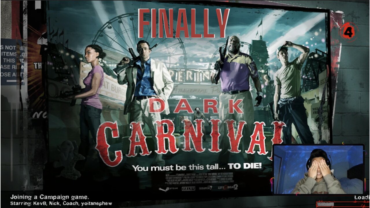 Left 4 Dead 2: Dark Carnival Finally with Kevin