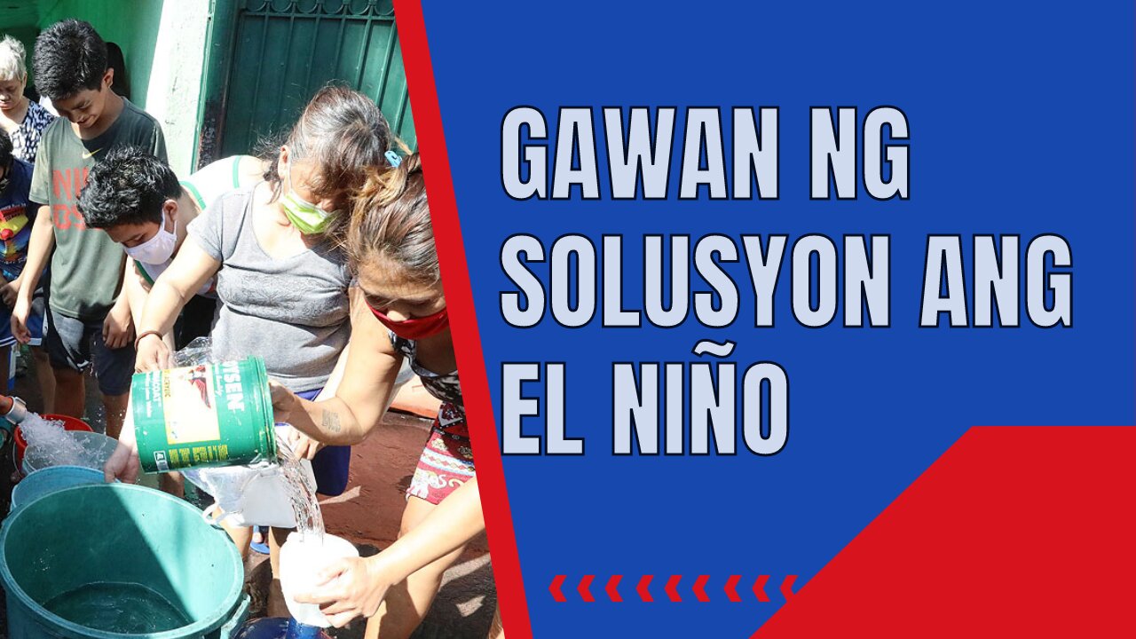 WATER BOARD, DENR INATASANG GUMAWA NG MGA HAKBANG UPANG MATUGUNAN ANG MGA EPEKTO NG EL NIÑO