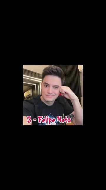 Top 5 de YouTubers que eu gosto