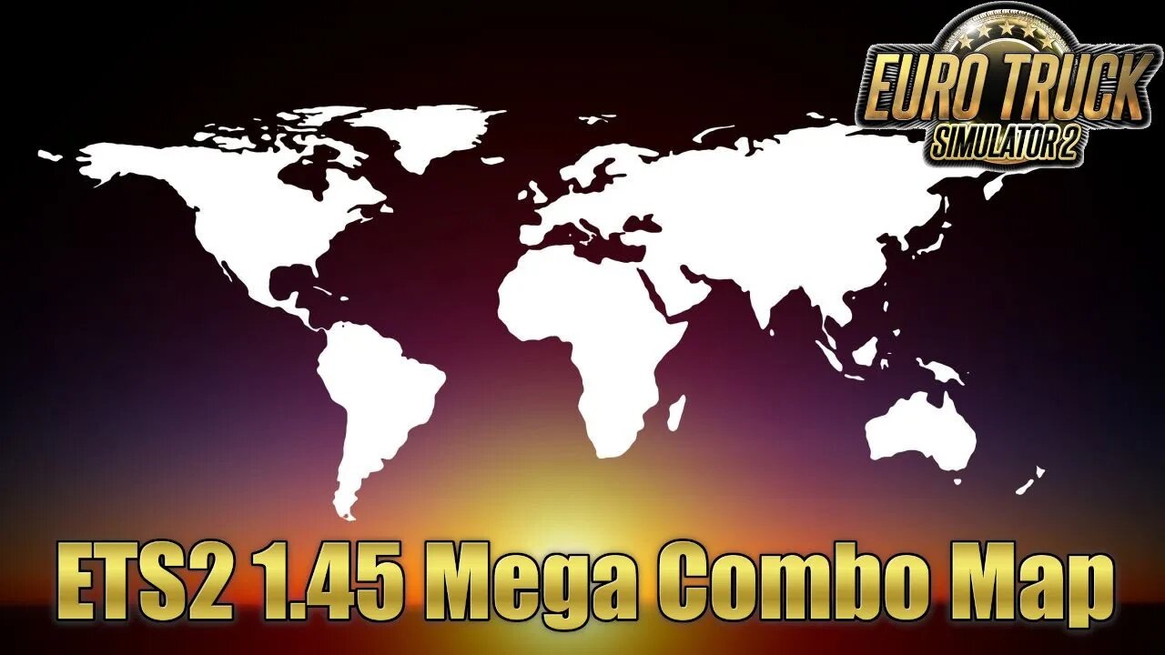 EB's Euro Truck Simulator 2 Mega Combo Map 1.45