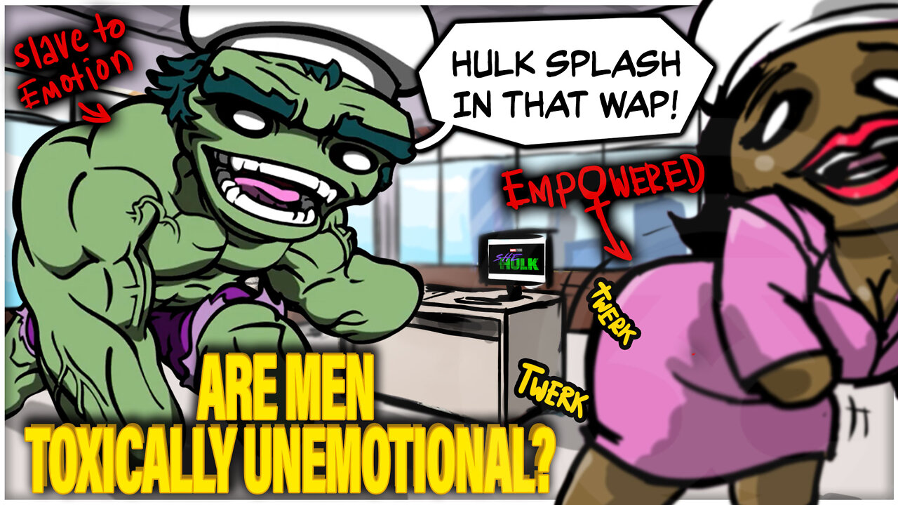 Are men safe and unemotional or ever raging hulks? | Perception Matters