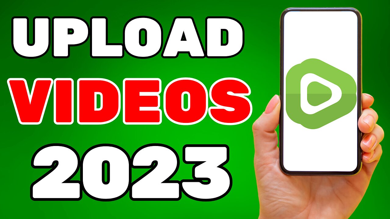 RUMBLE how to upload videos 2023 (Full Guide)