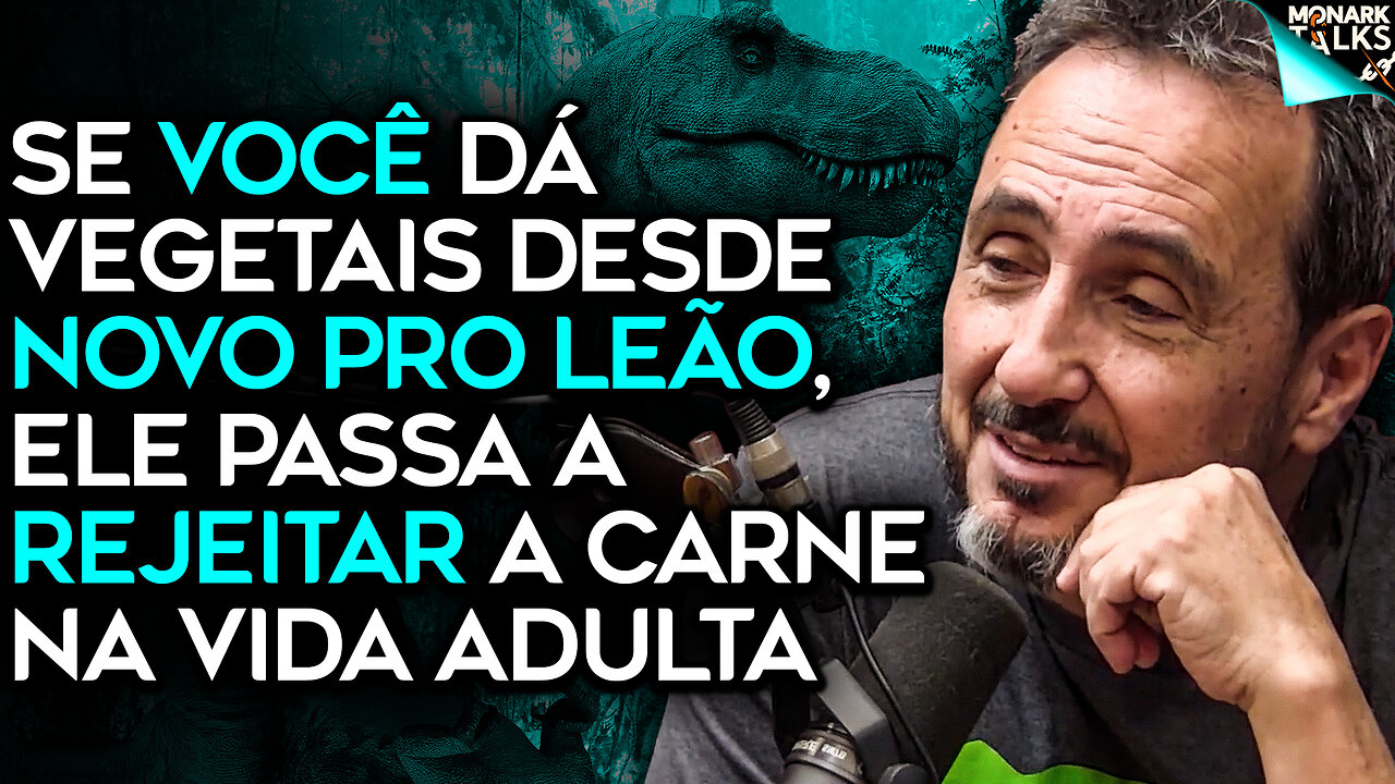 O T-REX ERA VEGANO E O EBERLIN PODE PROVAR...
