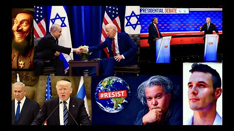 Dustin Nemos Victor Hugo Biden Trump Debate Exposes Israel Control Over Jewnited States Of Israel