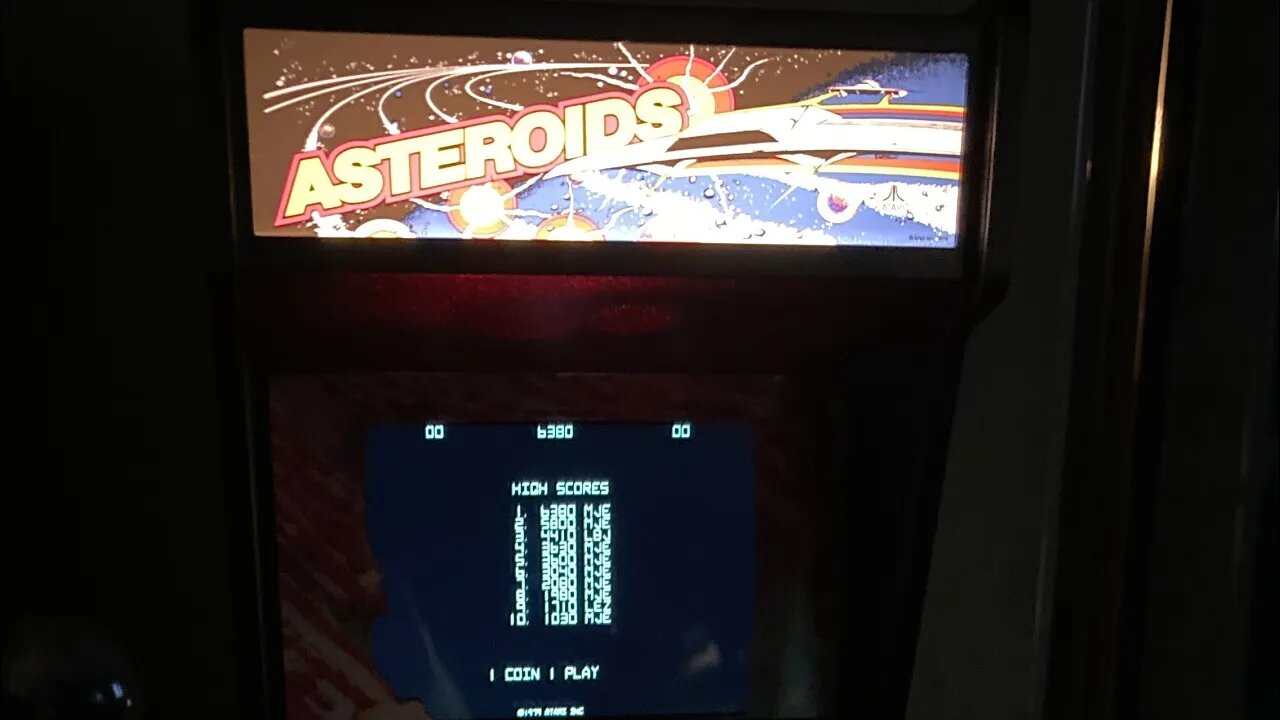 replicade asteroids arcade cabinet