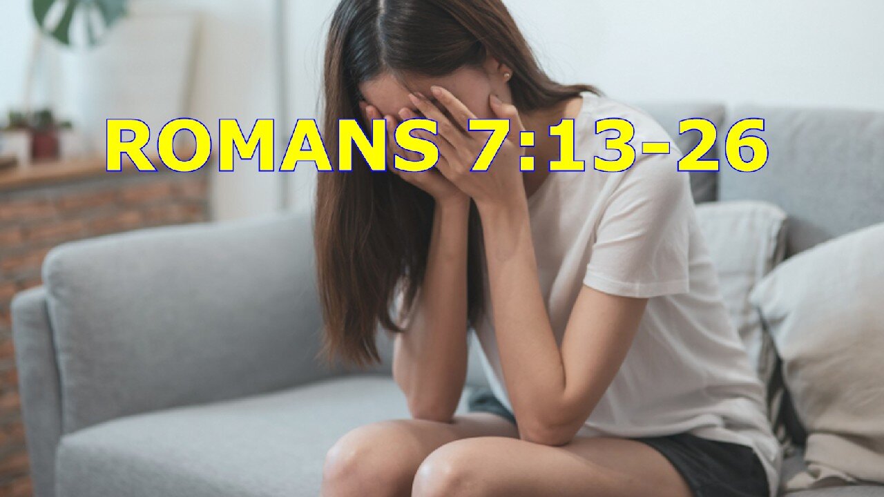 Romans 7:13-26 I, wretched man, warring against sin. Sermon by Wilfred Starrenburg