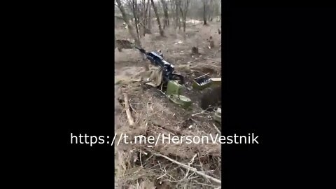 Destroyed Positions Of The 28th Brigade Of The AFU In The Nikolaev-Kherson Direction