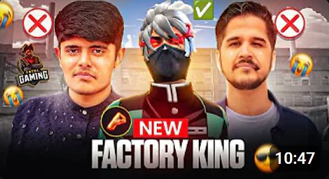 PS-GAMING - No Gun Skin 😲 27 Kills Op 1 Vs 4 Gameplay 😈🌍 New Factory King