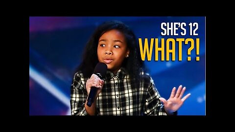She's Just 12 Years Old But... Watch What Simon Does After She Opens Her Mouth