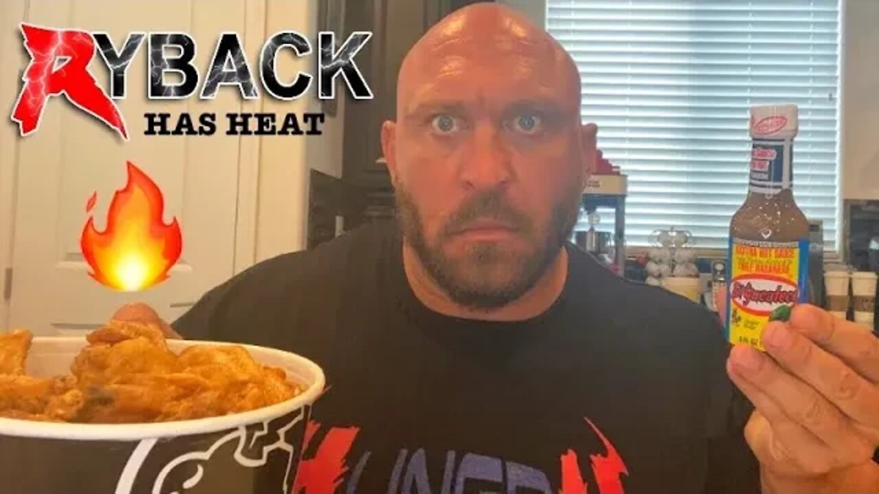 El Yucateco XXXTRA HOT Sauce with Buffalo Wild Wings - Ryback Has Heat