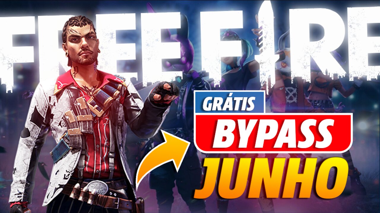 Free Fire - BAYPASS de GRAÇA - SEM BAN