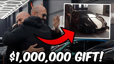 Andrew Tate Buys Personal Trainer A $1,000,000 FERRARI